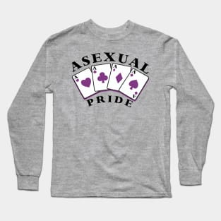 ASEXUAL PRIDE Long Sleeve T-Shirt